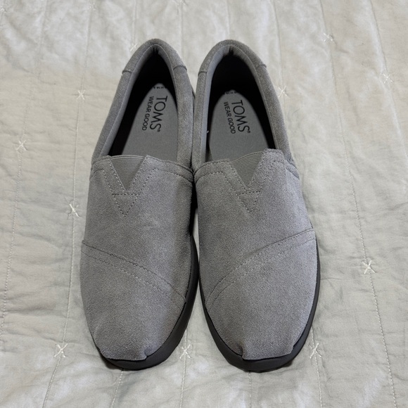 Toms Men\'s Gray Slip-On Loafers main image 5